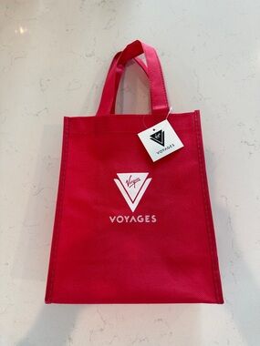 Virgin Voyages Red Reusable Tote Bag